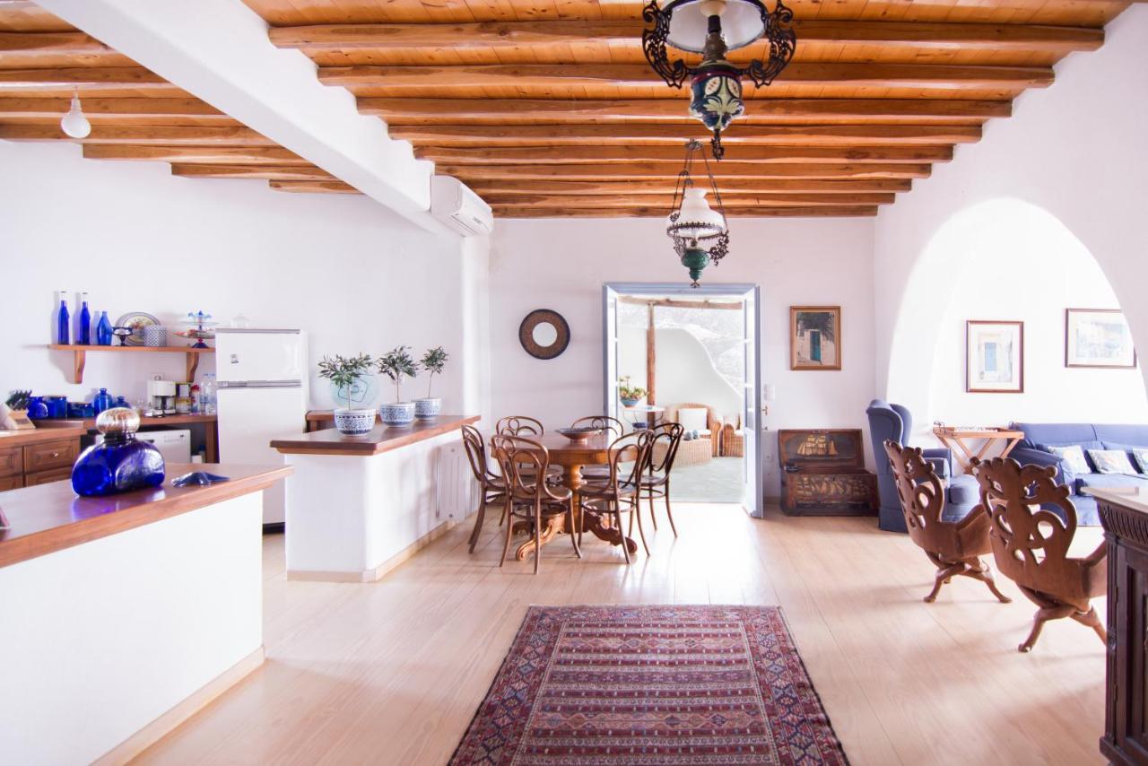 Anerousses Mykonian Traditional Houses Houlakia  Exterior foto