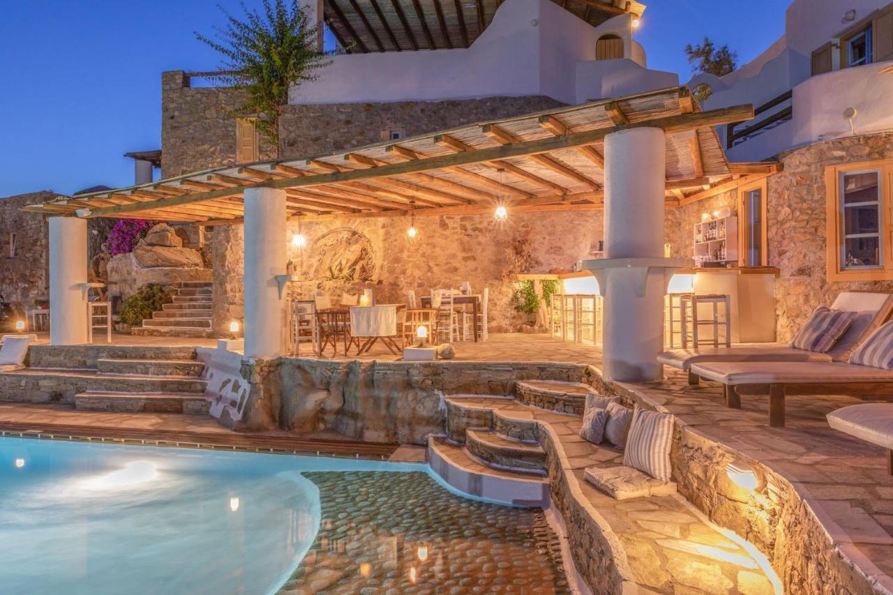 Anerousses Mykonian Traditional Houses Houlakia  Exterior foto