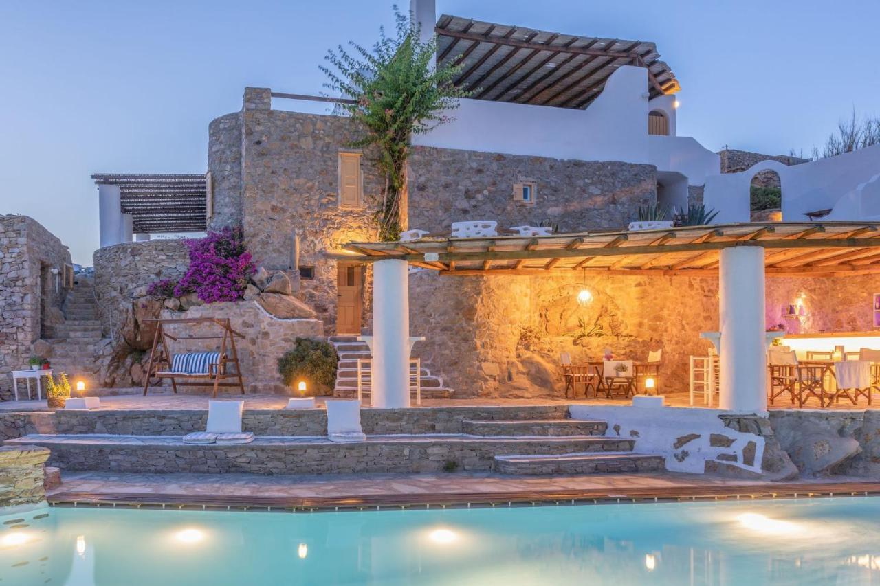 Anerousses Mykonian Traditional Houses Houlakia  Exterior foto