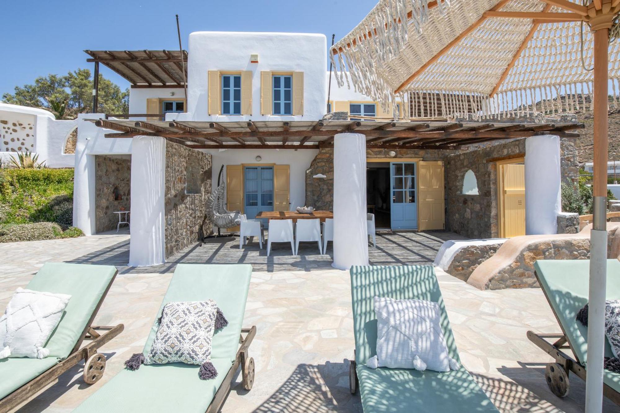 Anerousses Mykonian Traditional Houses Houlakia  Exterior foto